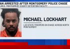 Montgomery Chase Concludes with Man's Arrést and Multiple Charges