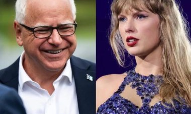 Taylor Swift fans are celebrating Kamala Harris' running mate, Tim Walz, as a certified 'Swiftie VP'