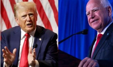 Kamala Harris' VP pick Tim Walz has joked that Trump will attack his progressive policies, like giving Minnesota kids free school lunch and tuition-free college: 'What a monster!'