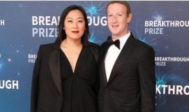 Mark Zuckerberg unveils impressive statue of his wife Priscilla Chan [PHOTOS]