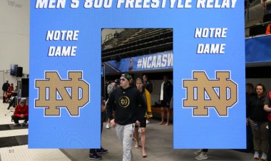 Notre Dame suspends men's swimming program for at least a year after gambling violations