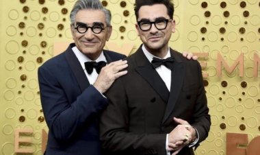 Eugene Levy and Dan Levy will make history as the first father-and-son co-hosts of the Emmys