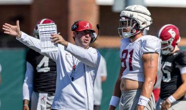 Alabama Football Practice: A Look at the Tight Ends