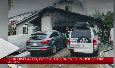 Cat ‘alert and meowing’ after being rescued from fire and given oxygen: SJFD