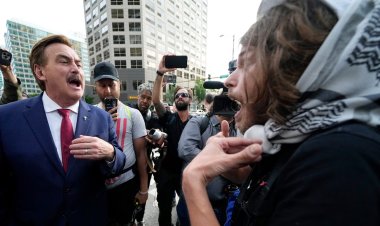 MyPillow CEO Mike Lindell Debates 12-Year-Old at DNC While Disguised