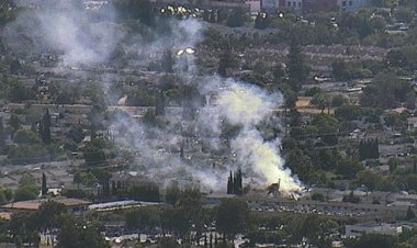 San Jose crews battle 2 separate, simultaneous blazes Saturday afternoon