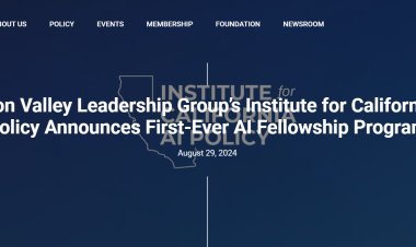 Silicon Valley Leadership Group’s Institute for California AI Policy Announces First-Ever AI Fellowship Program