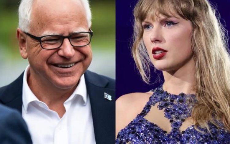 Taylor Swift fans are celebrating Kamala Harris' running mate, Tim Walz, as a certified 'Swiftie VP'