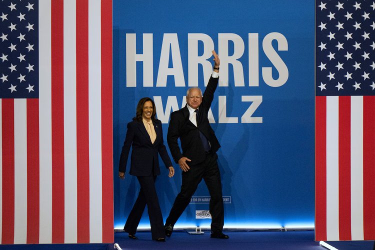 Kamala Harris Announces Minnesota Governor Tim Walz as Running Mate at Energetic Philadelphia Rally