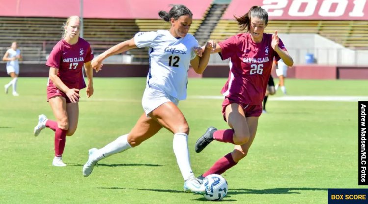 Cal Bested By No. 22 Santa Clara 2-1