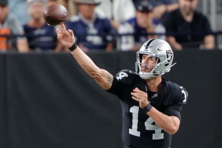 Former South Alabama QB Carter Bradley Named Starting Quarterback for Raiders in Preseason Week 3