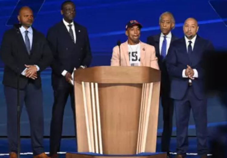 Central Park Five members condemn Trump at DNC for calling for their execution