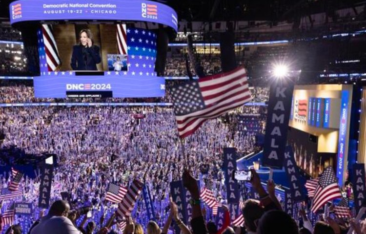 DNC ratings thump Trump as 29 million TV viewers watch Harris' acceptance speech