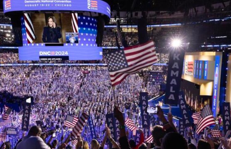 DNC ratings thump Trump as 29 million TV viewers watch Harris' acceptance speech