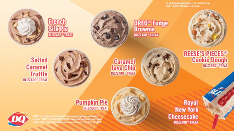 Discover Dairy Queen's 7 New Delicious Blizzard Flavors for Fall