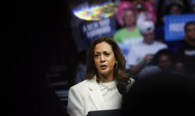 Kamala Harris says Trump ‘disrespected sacred ground’ on cemetery visit