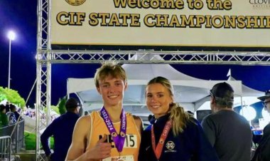 Menlo School Athletes Shine at State Track & Field Finals: Young Secures Silver in High Jump, Pretre Achieves Top Ten in 3200m