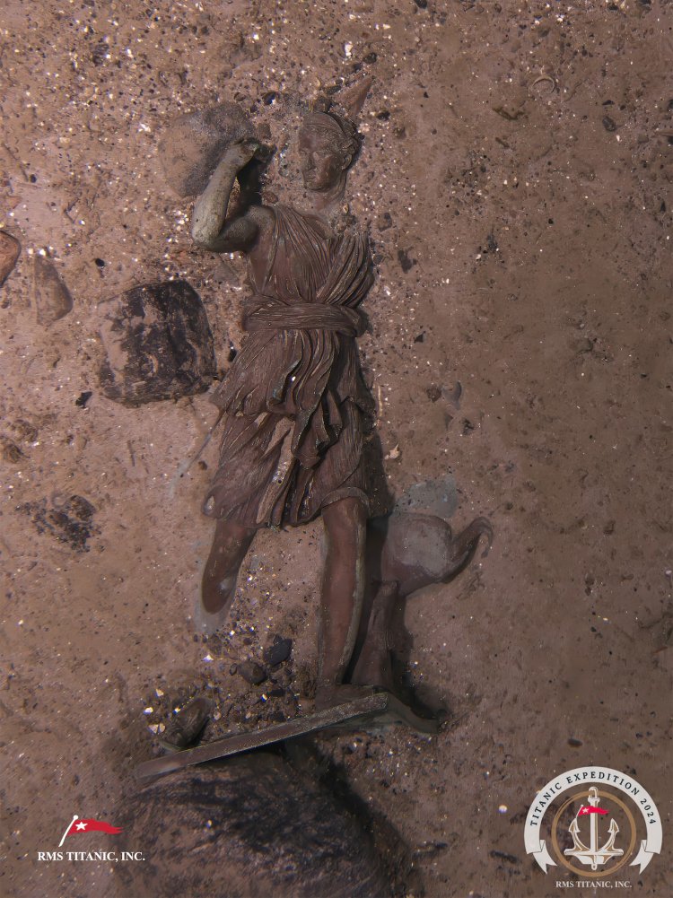 Rediscovered Titanic Statue and High-Resolution Images Unveiled in Latest Expedition