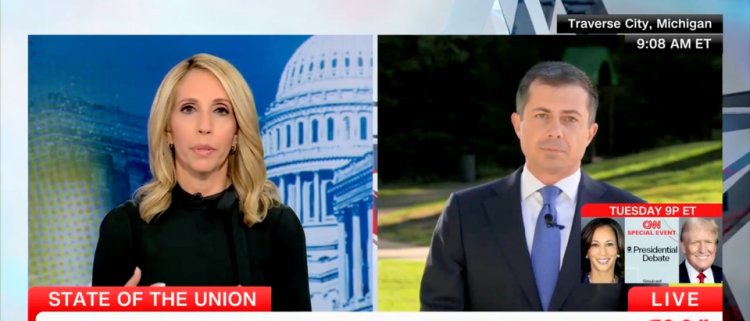 Dana Bash Questions Buttigieg Point-Blank On Harris’ Responsibility Over Botched Afghanistan Withdrawal