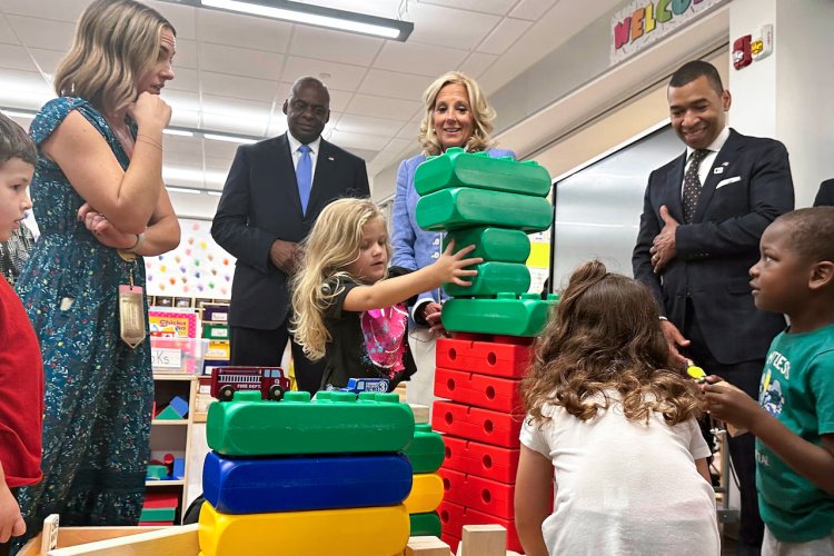 Jill Biden and Defense Secretary Visit Alabama to Boost Early Education for Military Families