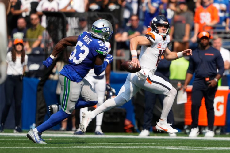 Bo Nix Shines as One of NFL’s Fastest Players in Week 1