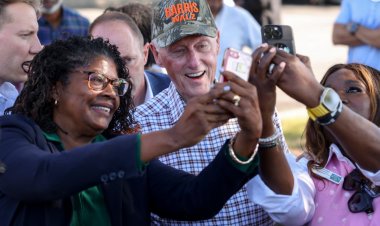 Bill Clinton campaigns for Kamala Harris at fish fry: ‘I don’t know if we can make it without Georgia’