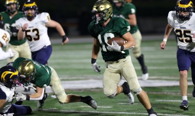 Mountain Brook advances in the 6A Playoffs after dominating Buckhorn with a walk-off routine.