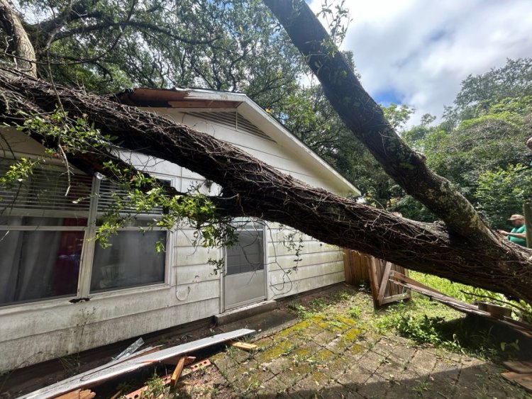 As Alabama weathers a week of severe conditions, a confirmed tornado makes landfall in Mobile County.