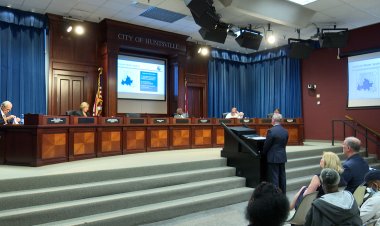 Before the June 26 vote, the Huntsville Council pauses its sewer rate hike and considers other options.
