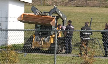 After five months, the homeless man who was shot by police during a skid-steer loader chase is still in the hospital.