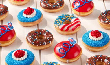 How to Get a Free Krispy Kreme Doughnut This July 4th: Red, White, and Sweet