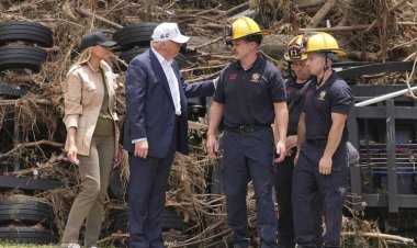 Amid scrutiny of the Texas tragedy, Trump labels a reporter's flood alert question as "evil."