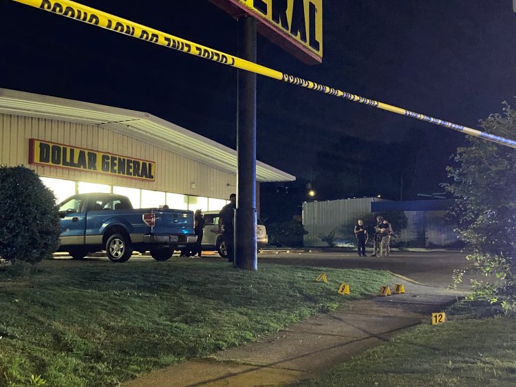 A manhunt for suspects is underway after a Dollar General clerk was shot during a robbery in Birmingham's Five Points West.